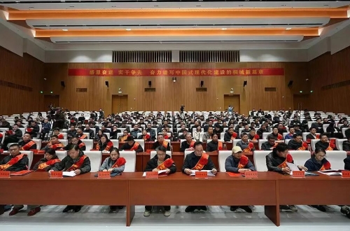 润泰公司荣获“桐城市优秀工业企业”称号