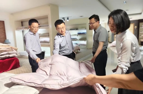 桐城经济开发区税务分局局长李兵莅临润泰公司调研指导